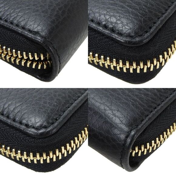 GUCCI GG Marmont Leather Zip Wallet - Picture 5 of 6